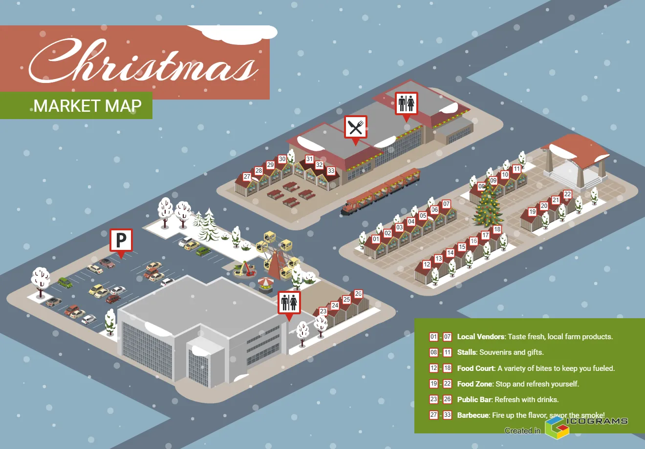 Christmas Market Map