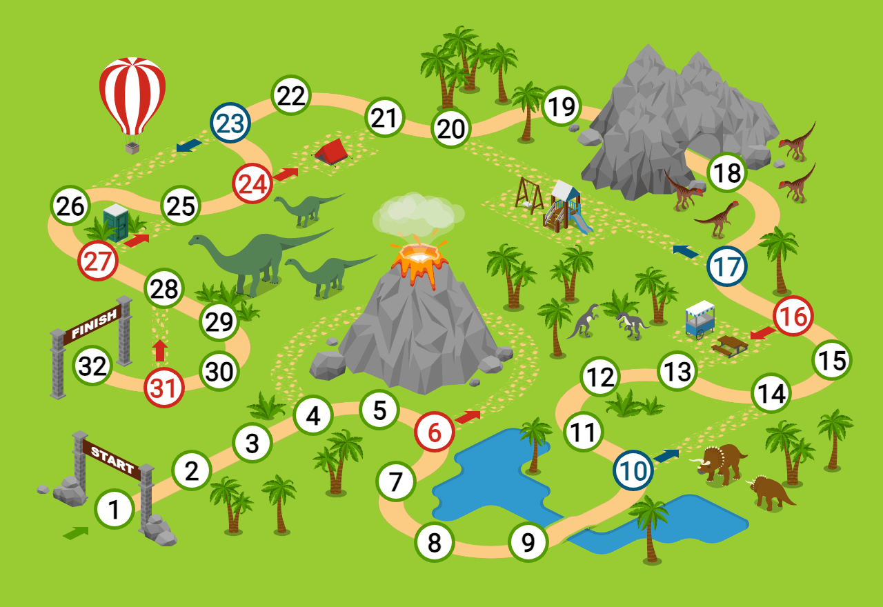 Dinosaur Board Game
