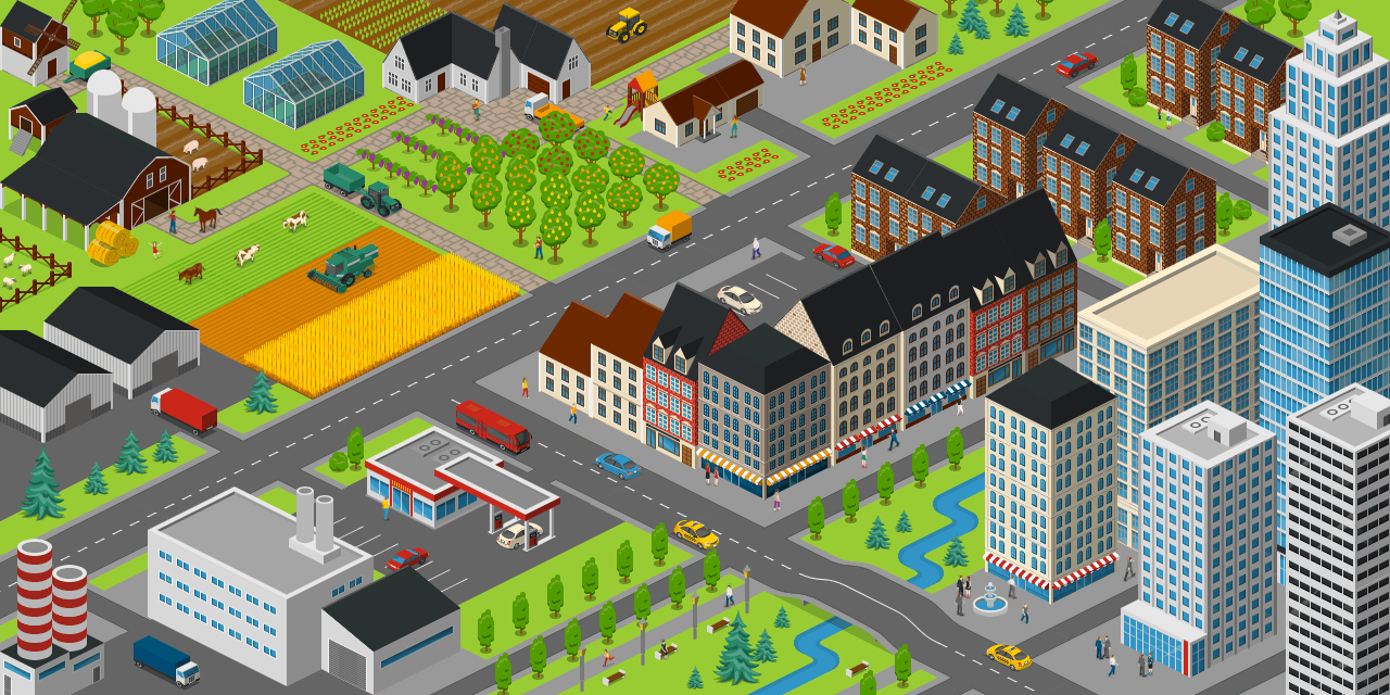 Urban and Rural Areas