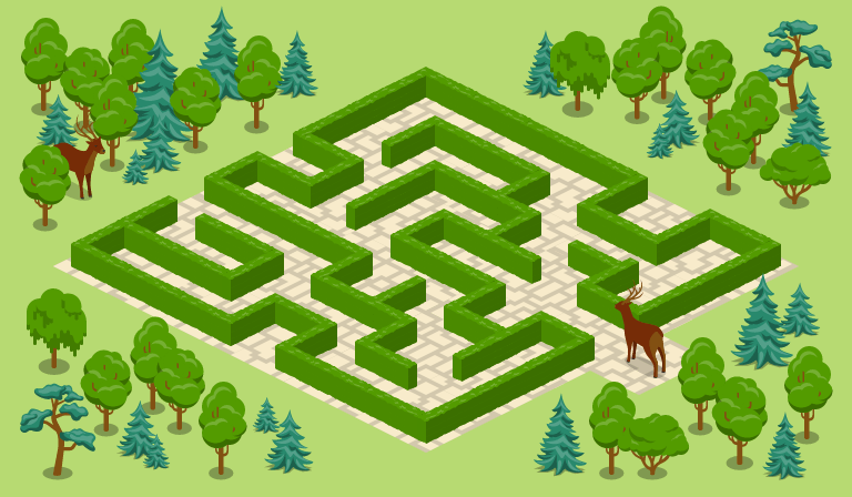 Maze Bushes