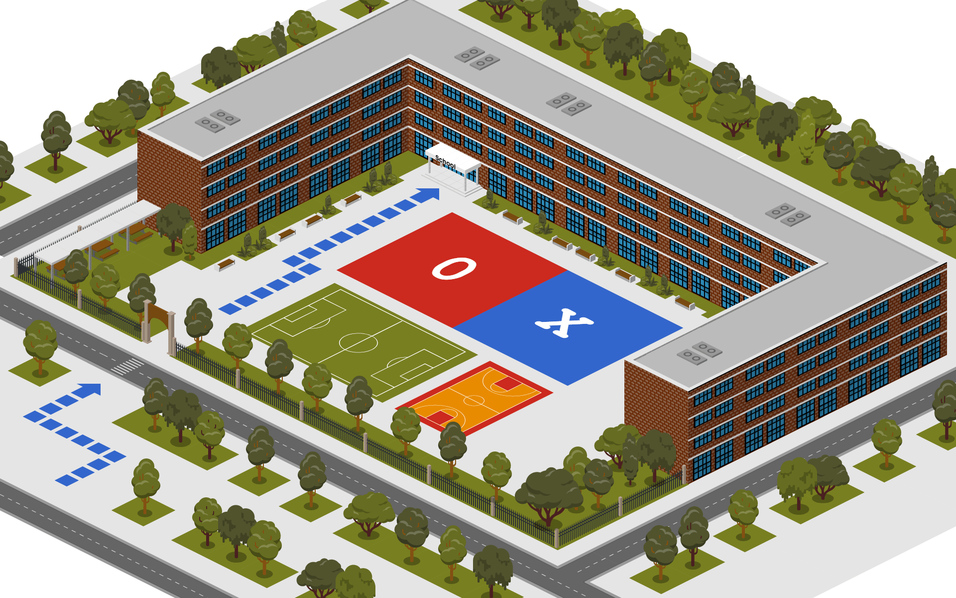 Metaverse Space - School