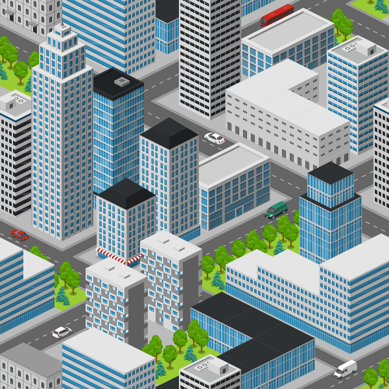 City Seamless Background