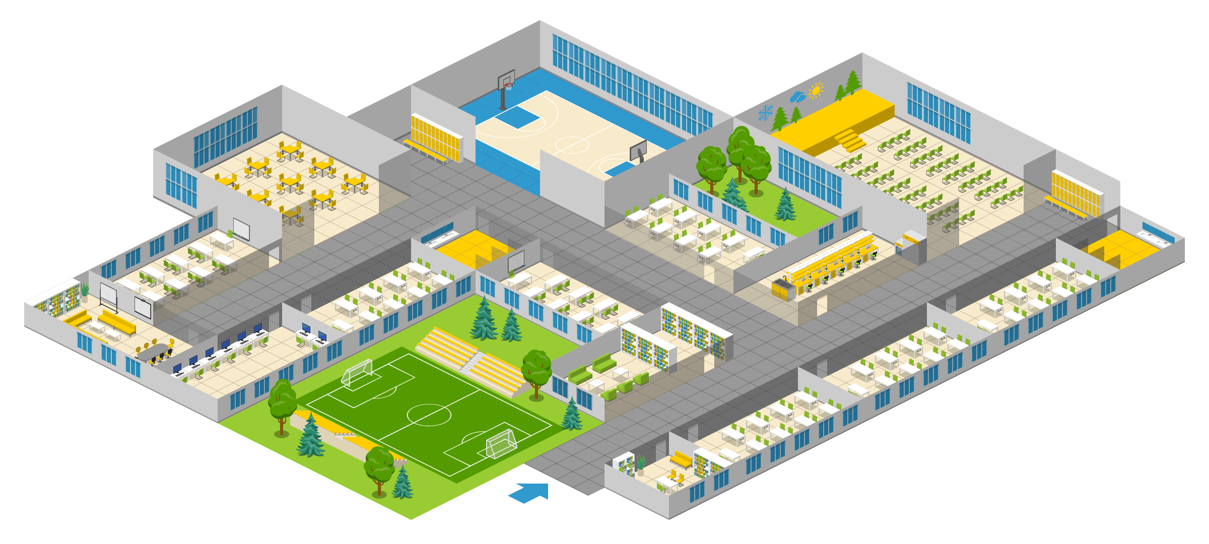 School Layout 2