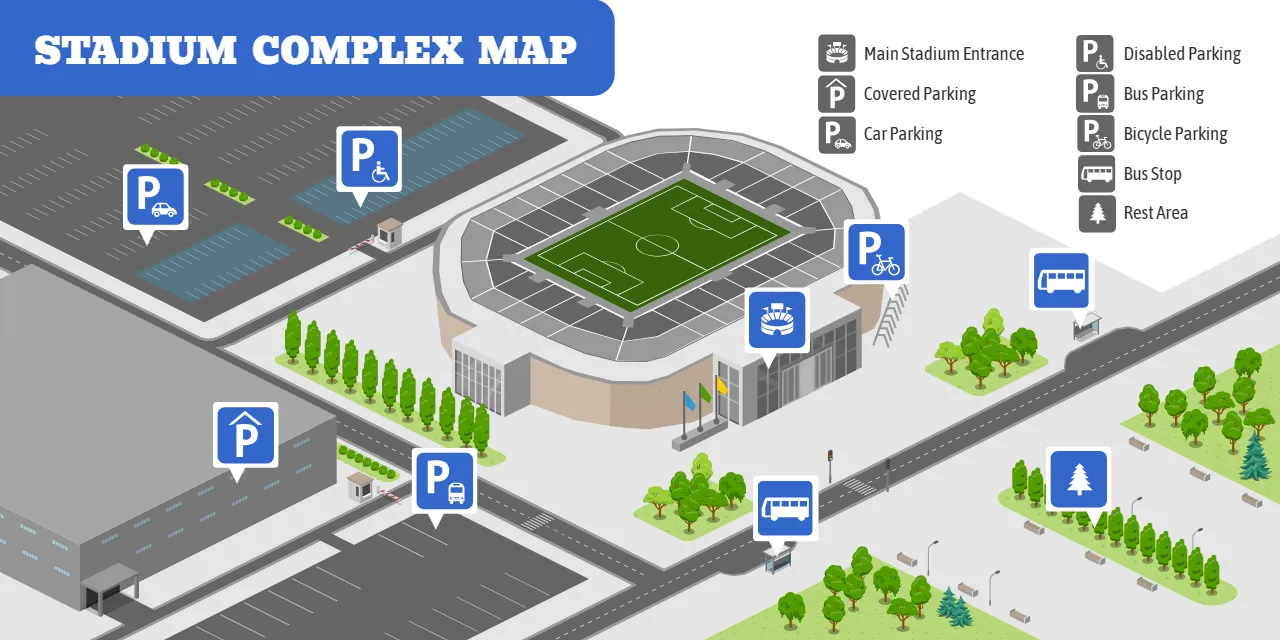 Stadium Complex Map