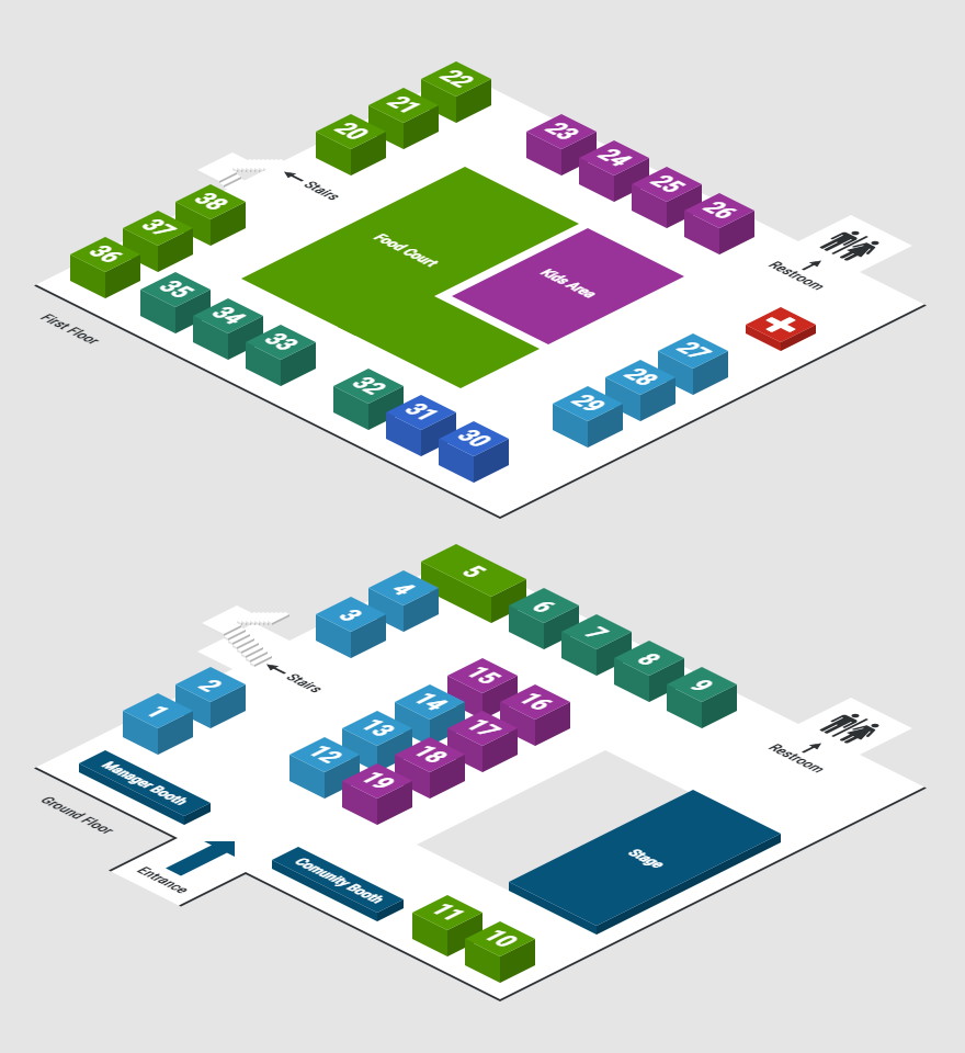 Vendor Location Map