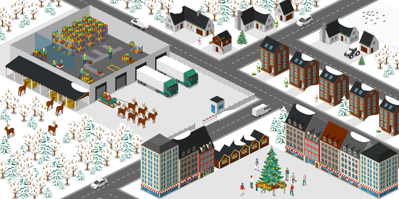 Christmas Presents Warehouse