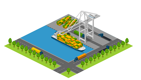 Area - Port