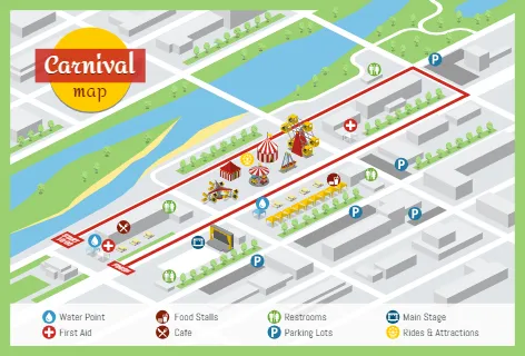 Carnival Map