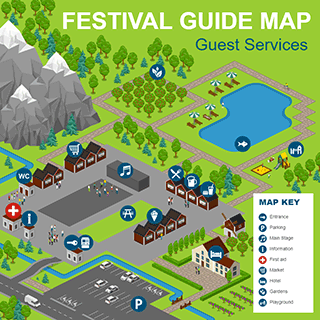 Festival Guide Map