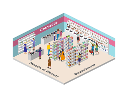 Health and Beauty Department
