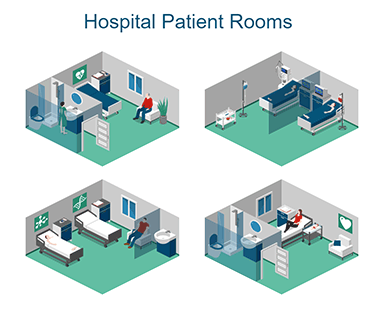 Hospital Patient Rooms