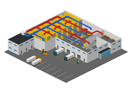 Warehouse Ducting System