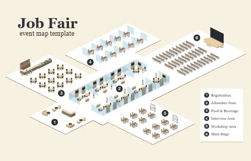 Job Fair Map