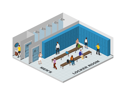 Mens Locker Room