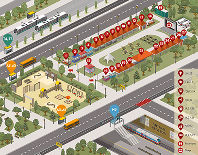 Park Festival Map