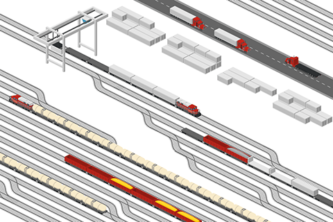Cargo Train Station