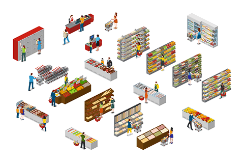 Supermarket Elements