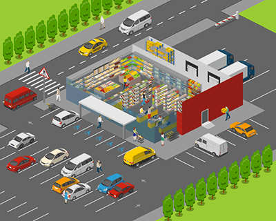 Supermarket Inside