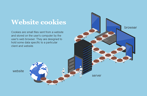 Website cookies