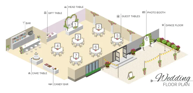 Wedding Floor Plan