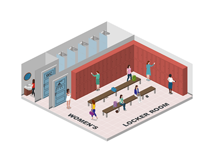 Womens Locker Room